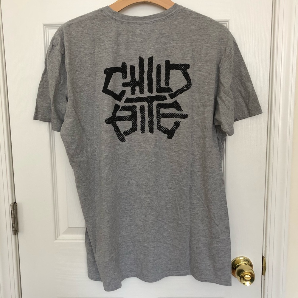 Child Bite Band Skull Tee Shirt - Picture 4 of 5